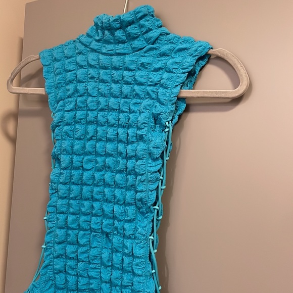 Blue dress size Small - Picture 3 of 4